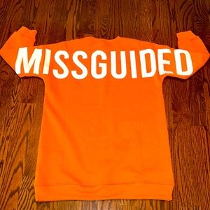 missguided oversized sweater dress